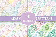 Leaf Seamless Patterns