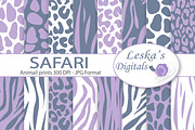 Animal Prints - Safari Digital Paper