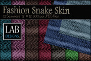 12 Fashion Snake Skin Textures