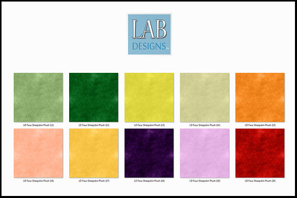 24 Seamless Dyed Sheepskin Textures in Textures - product preview 2