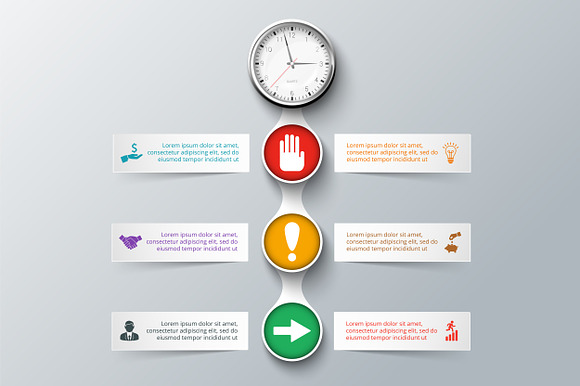 Business infographic templates v4 in Presentation Templates - product preview 1