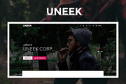 Uneek - Clean Blog/Portfolio Theme