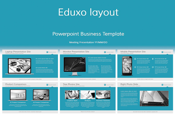 Powerpoint Presentation - Eduxo in PowerPoint Templates - product preview 1