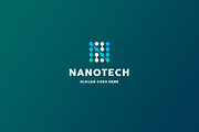 Nanotech • Letter N Logo Template