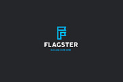 Flagster • Letter F Logo Template