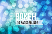 10 Bokeh Backgrounds
