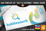 App Pixel Circles Bubble Search Logo