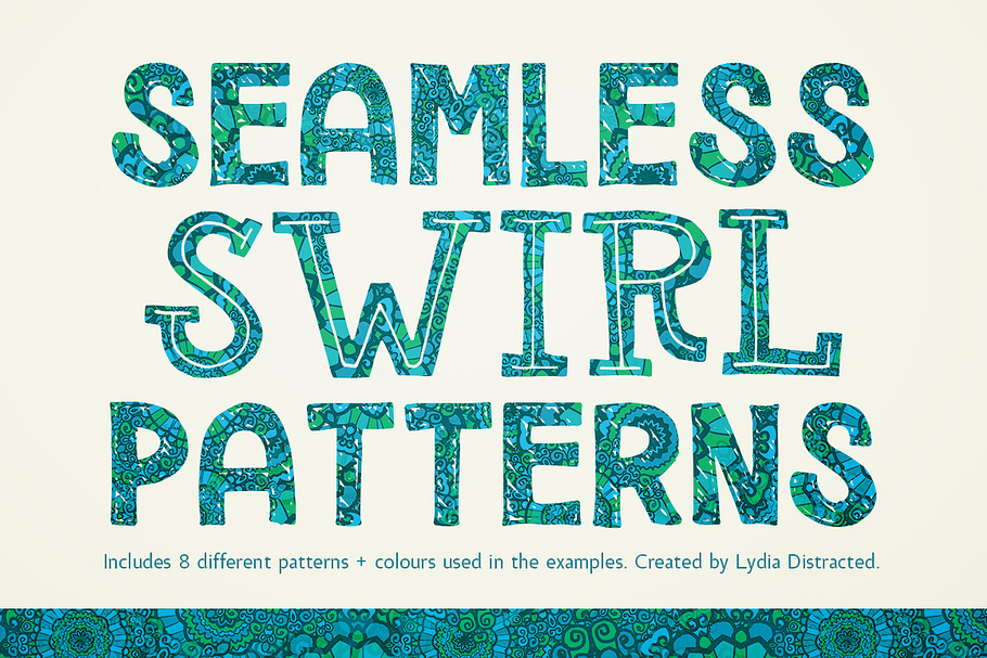 Seamless Swirl Patterns 