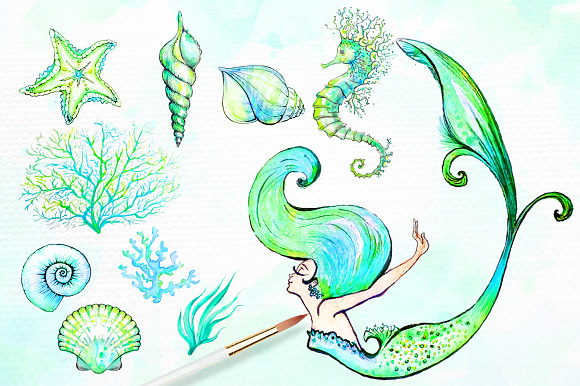 The Mermaid's Dance in Illustrations - product preview 1