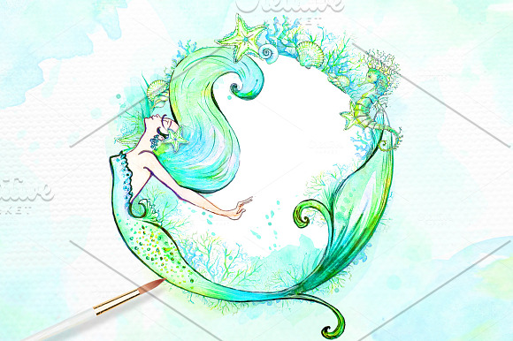The Mermaid's Dance in Illustrations - product preview 2
