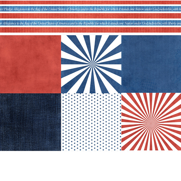 American Pride-Mega Paper Pack in Patterns - product preview 4