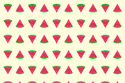 Watermelon slices pattern