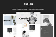 Furion - Creative Portfolio PSD
