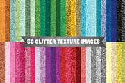Pack of 50 Glitter Textures