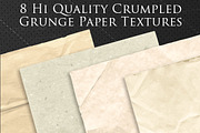 8 Hi quality Vector Paper Textures