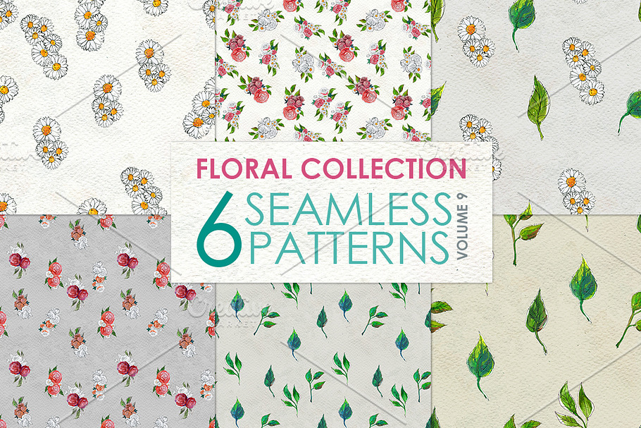 Floral Pattern Collection Vol. 9 in Patterns - product preview 8