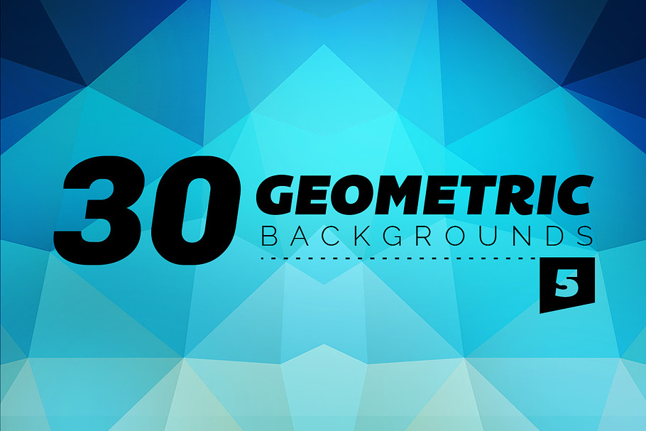 Geometric Backgrounds 30 - 5
