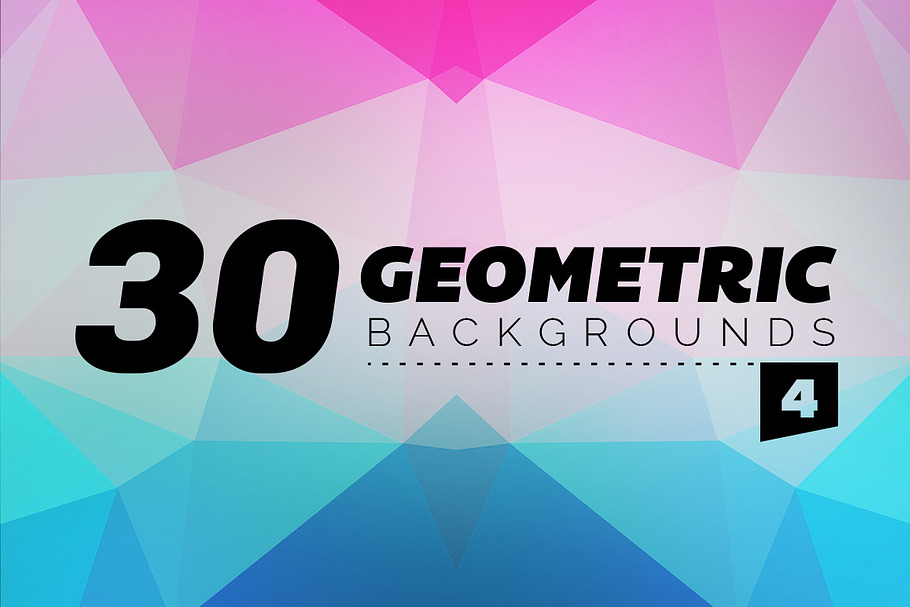 Geometric Backgrounds 30 - 4