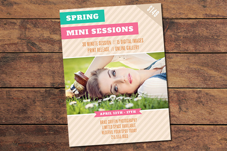 Spring Mini Session Card