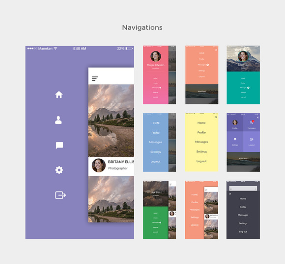 Raw UI Kit in Product Mockups - product preview 2