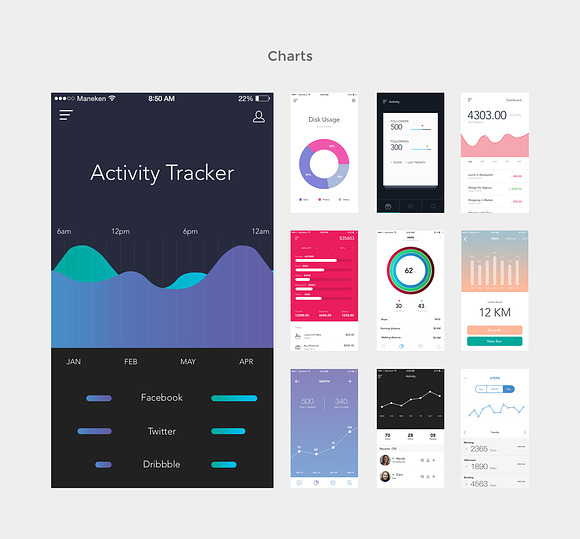 Raw UI Kit in Product Mockups - product preview 8
