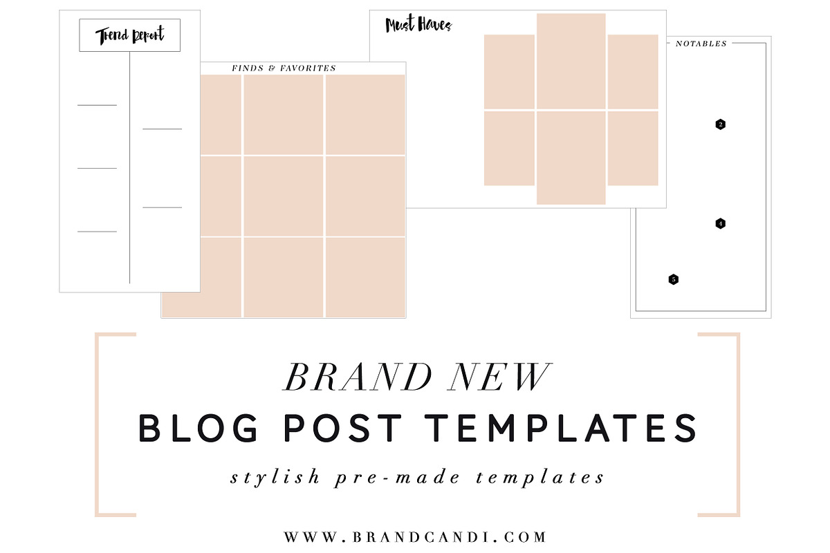 Blog Post Templates in Presentation Templates - product preview 8