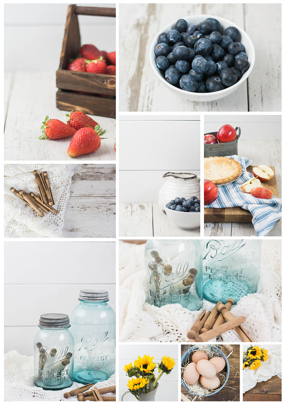 Farmhouse Stock Photo Bundle in Product Mockups - product preview 1