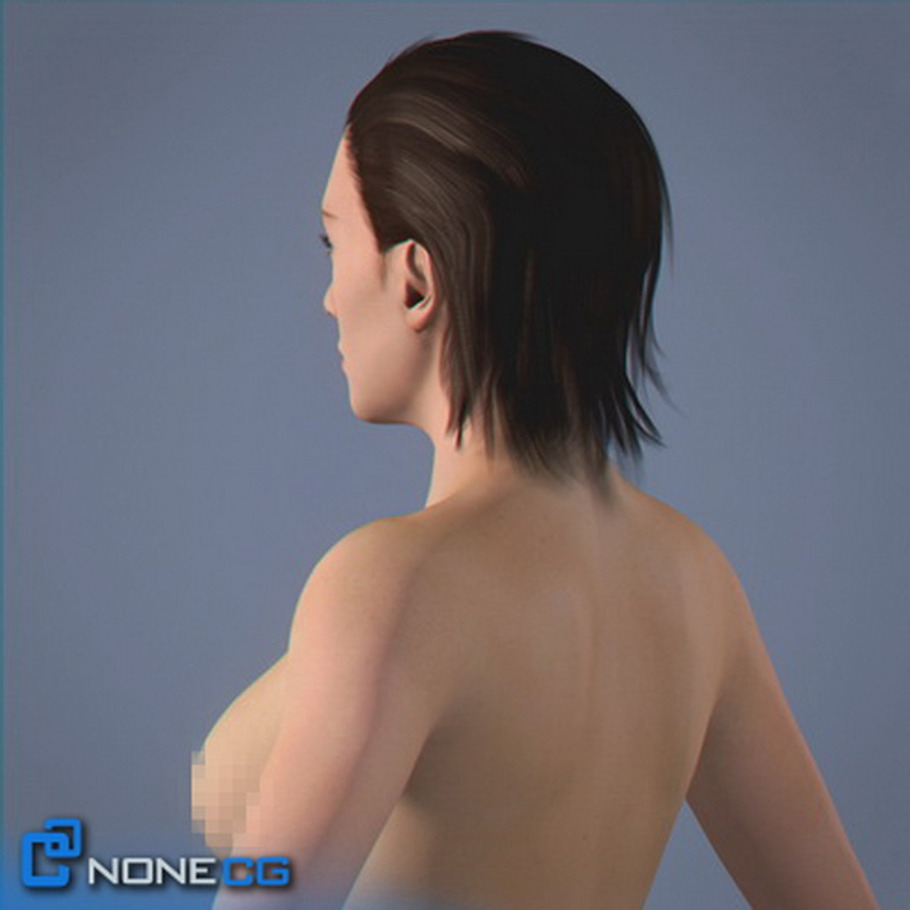 Rigged Adult Female Angie in People - product preview 4