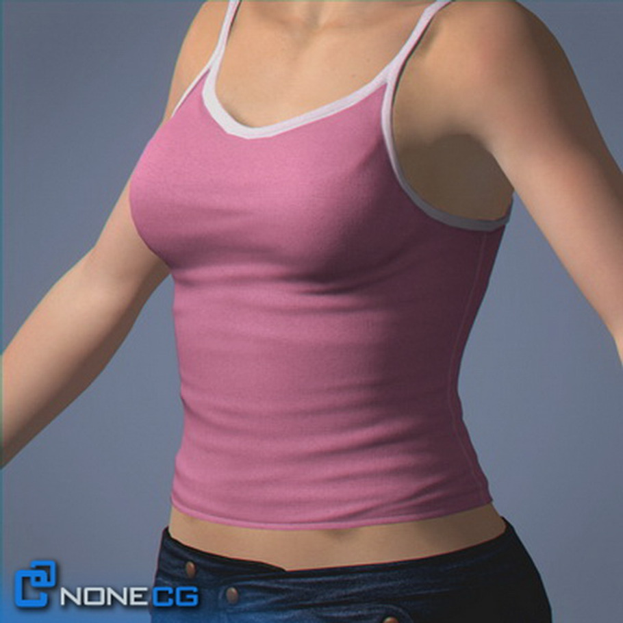 Rigged Adult Female Angie in People - product preview 8
