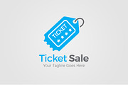 Ticket Sale Logo Template