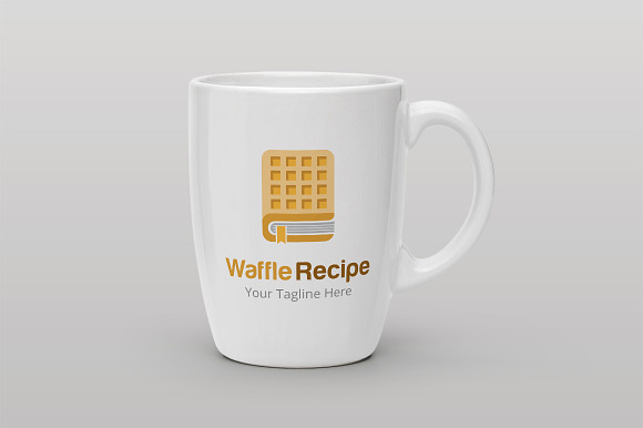 Waffle Recipe Logo Template in Logo Templates - product preview 2