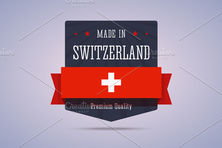 Made in Switzerland badge
