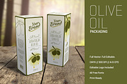 Olive Oil Packaging Template