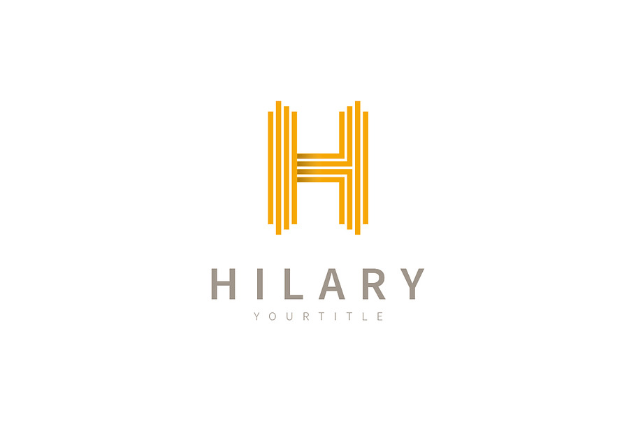 "H" Letter Logo Template in Logo Templates - product preview 8