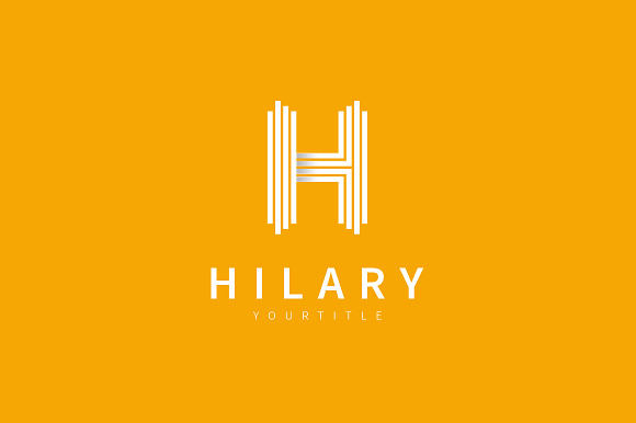 "H" Letter Logo Template in Logo Templates - product preview 1