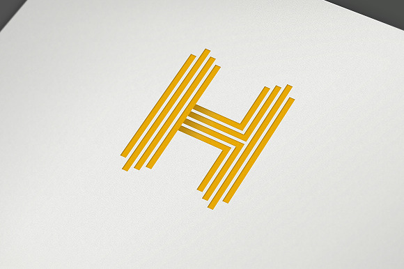 "H" Letter Logo Template in Logo Templates - product preview 4