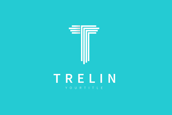 "T" Letter Logo Template in Logo Templates - product preview 1