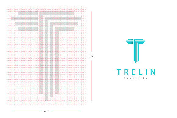 "T" Letter Logo Template in Logo Templates - product preview 2