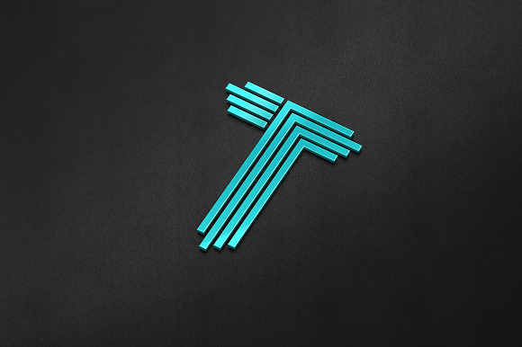 "T" Letter Logo Template in Logo Templates - product preview 4