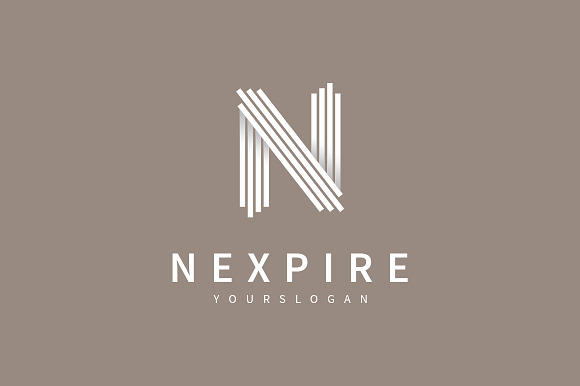 "N" Letter Logo Template in Logo Templates - product preview 1