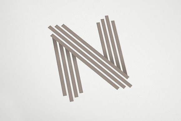 "N" Letter Logo Template in Logo Templates - product preview 4