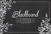 Blackboard Background Set