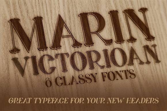 Marin - Victorian Font in Display Fonts - product preview 2