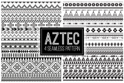 Aztec tribal seamless pattern