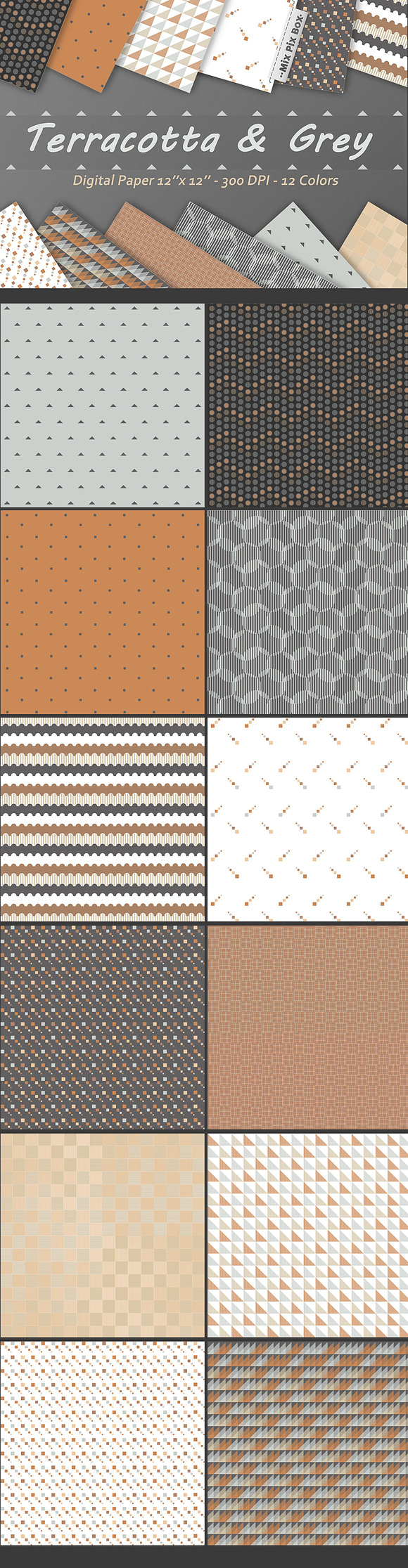 Texture Bundle in Patterns - product preview 7