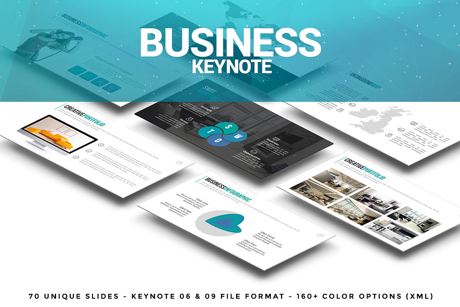 Business Keynote in Keynote Templates - product preview 8
