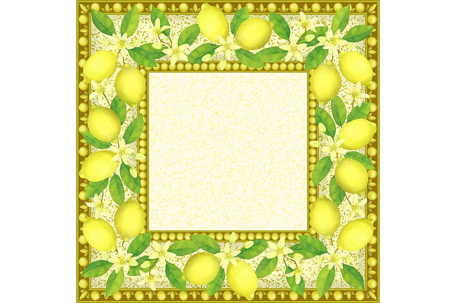 4 Lemon Frames in Objects - product preview 8