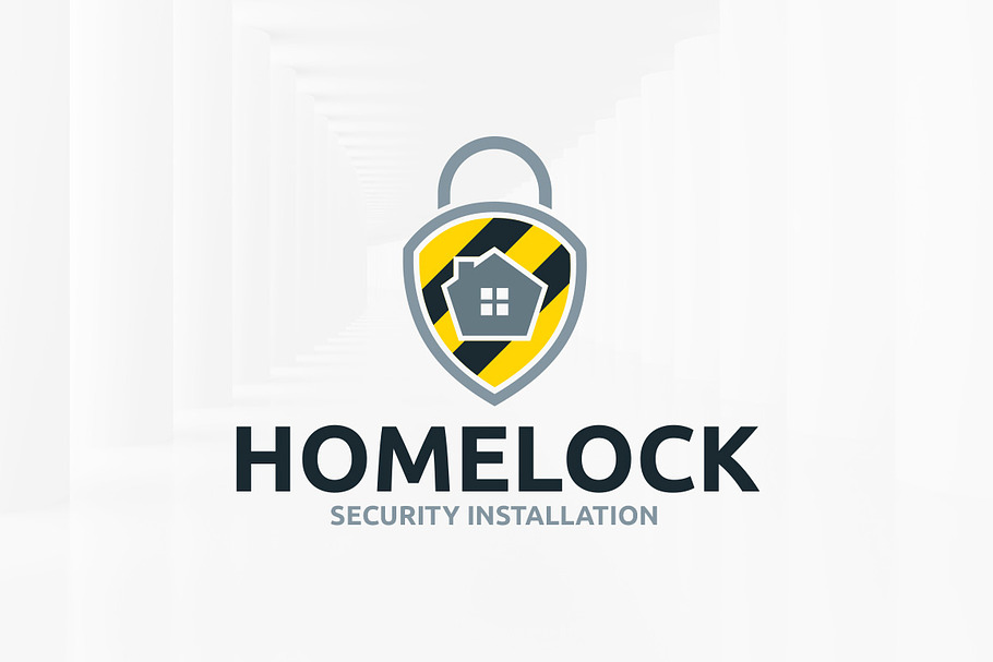 Home Lock Logo Template in Logo Templates - product preview 8