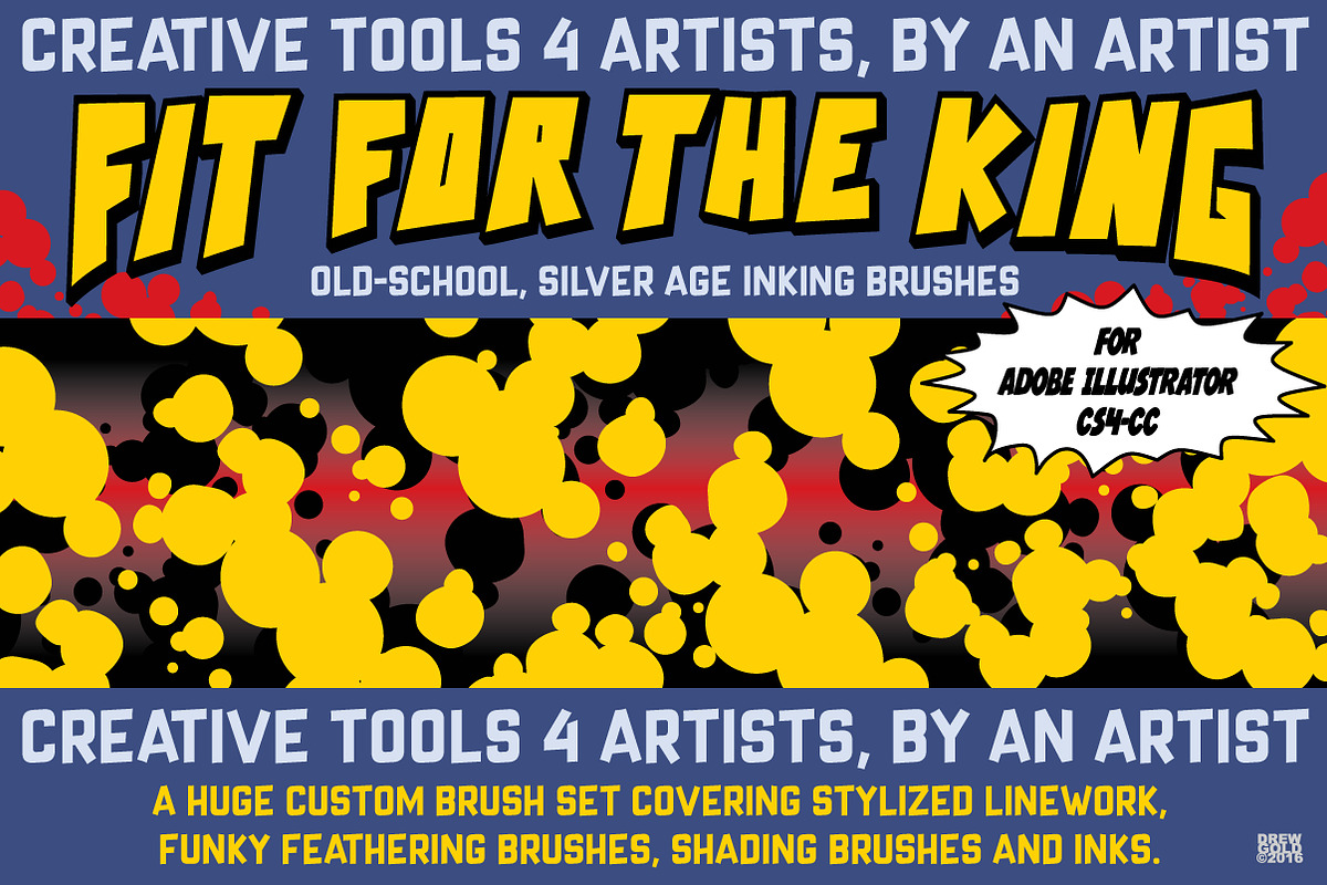 Brushes of The Silver Age in Photoshop Brushes - product preview 8