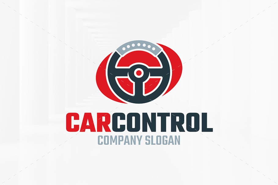 Car Control Logo Template in Logo Templates - product preview 8